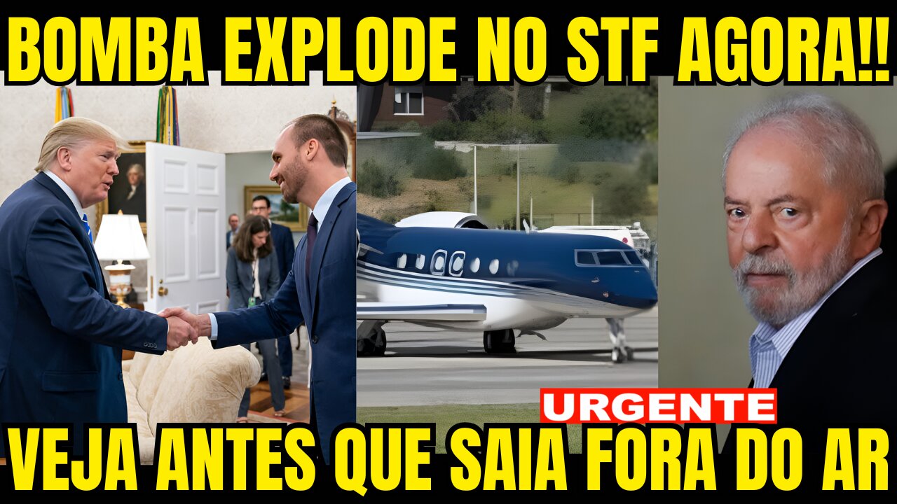🚨 URGENTE!! FUGIU ÀS PRESSAS DO BRASIL!! BOMBA EXPLODE NO STF!! O PIOR ACONTECEU!!
