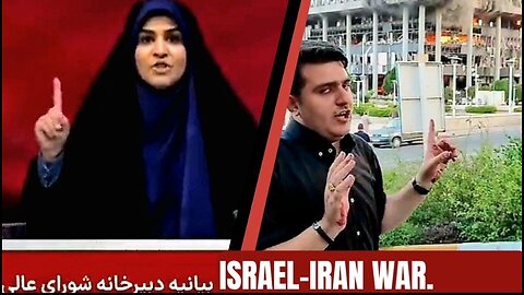 Israel bombs Iranian state TV during LIVE Broadcast