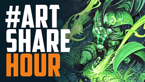 Art Share Hour Episode 68 - Tonight's Theme: Comic Book Characters!