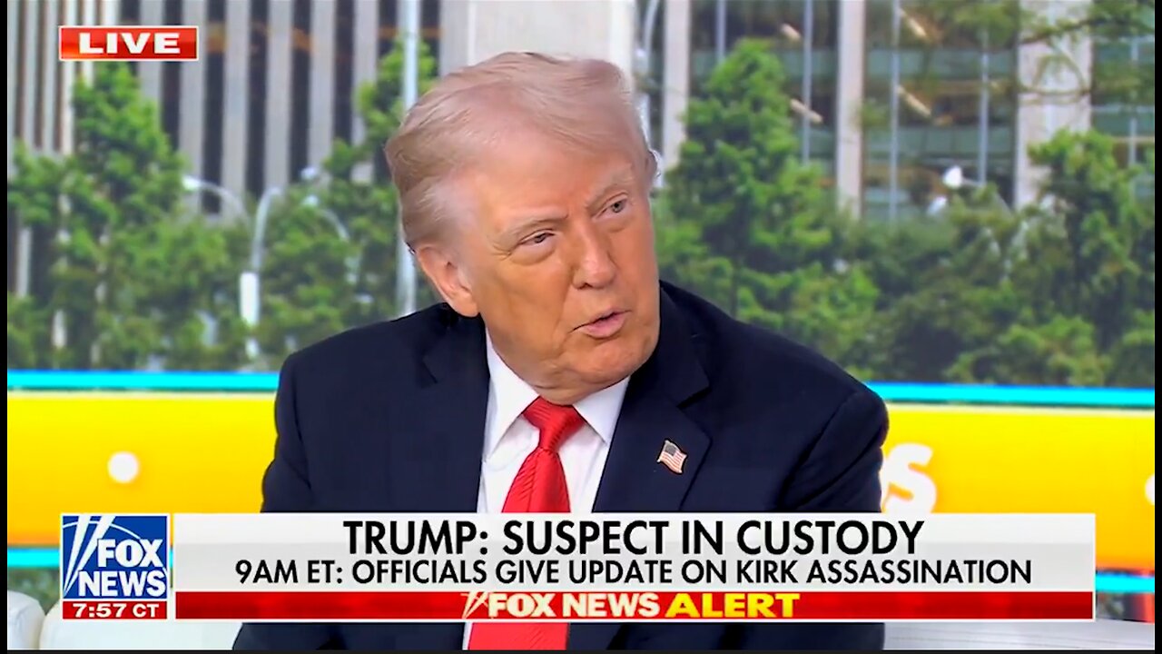 Trump On His Relationship With Charlie Kirk