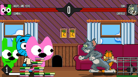 MUGEN - Hoops And Yoyo & Gumball vs. Tom & Garfield - Download