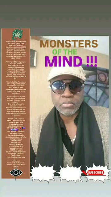 ▪︎MONSTERS OF THE MIND▪︎