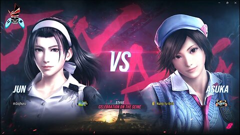 TEKKEN 8 Skulled Jun Kazama Membelasah Anak