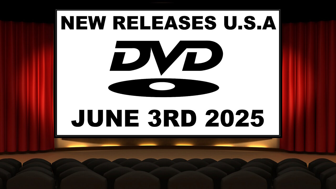 NEW DVD Releases [JUNE 3RD 2025 | U.S.A]