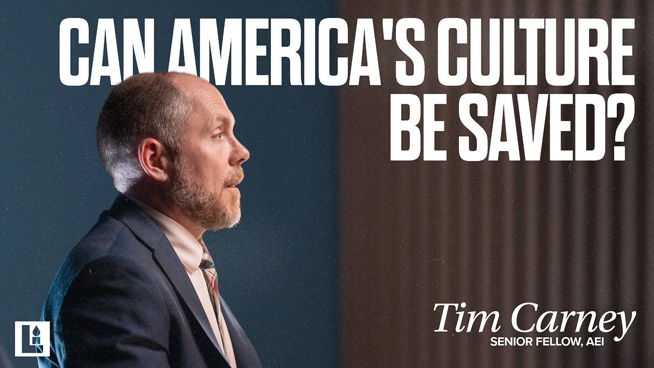 Tim Carney: Can American Culture be Saved?