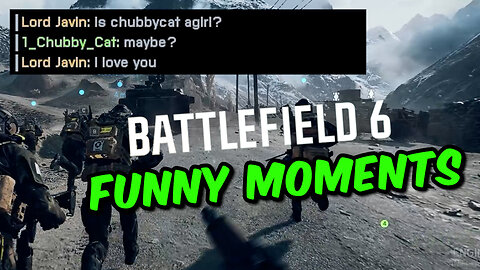 We took over the chat in Battlefield 6