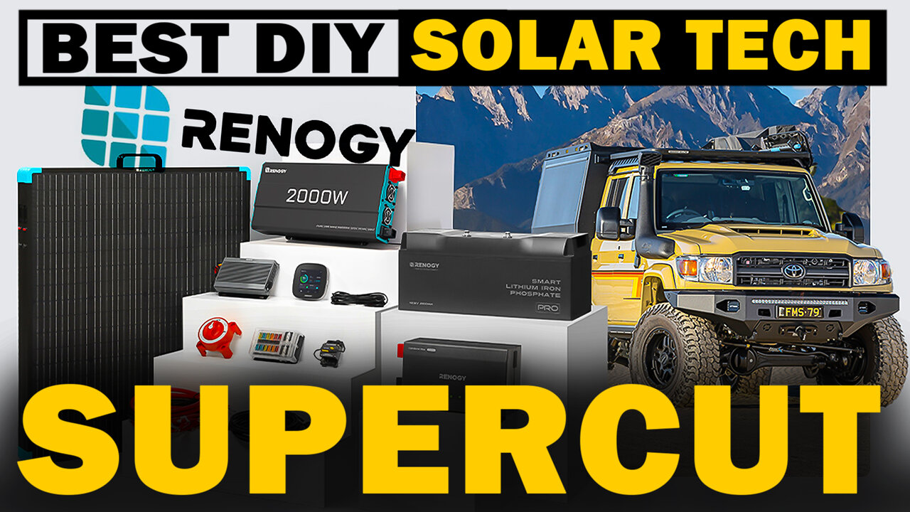 Best DIY Solar Power for Camping, RV, Home Back Up from RENOGY - SUPERCUT