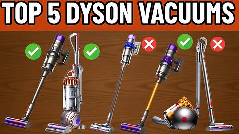 Top 5 BEST Dyson Cordless Vacuums in 2025