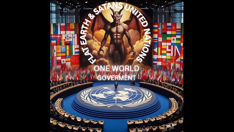 FLAT EARTH & SATANS UNITED NATIONS ONE WORLD GOVERMENT