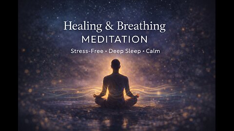 Meditation for Healing & Breathing 🌿 | Stress-Free Relaxation & Deep Sleep Music 😴✨#1299