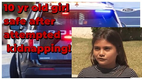 Undetected Footprints of a girl lucky to be saved from an abduction by her mother!