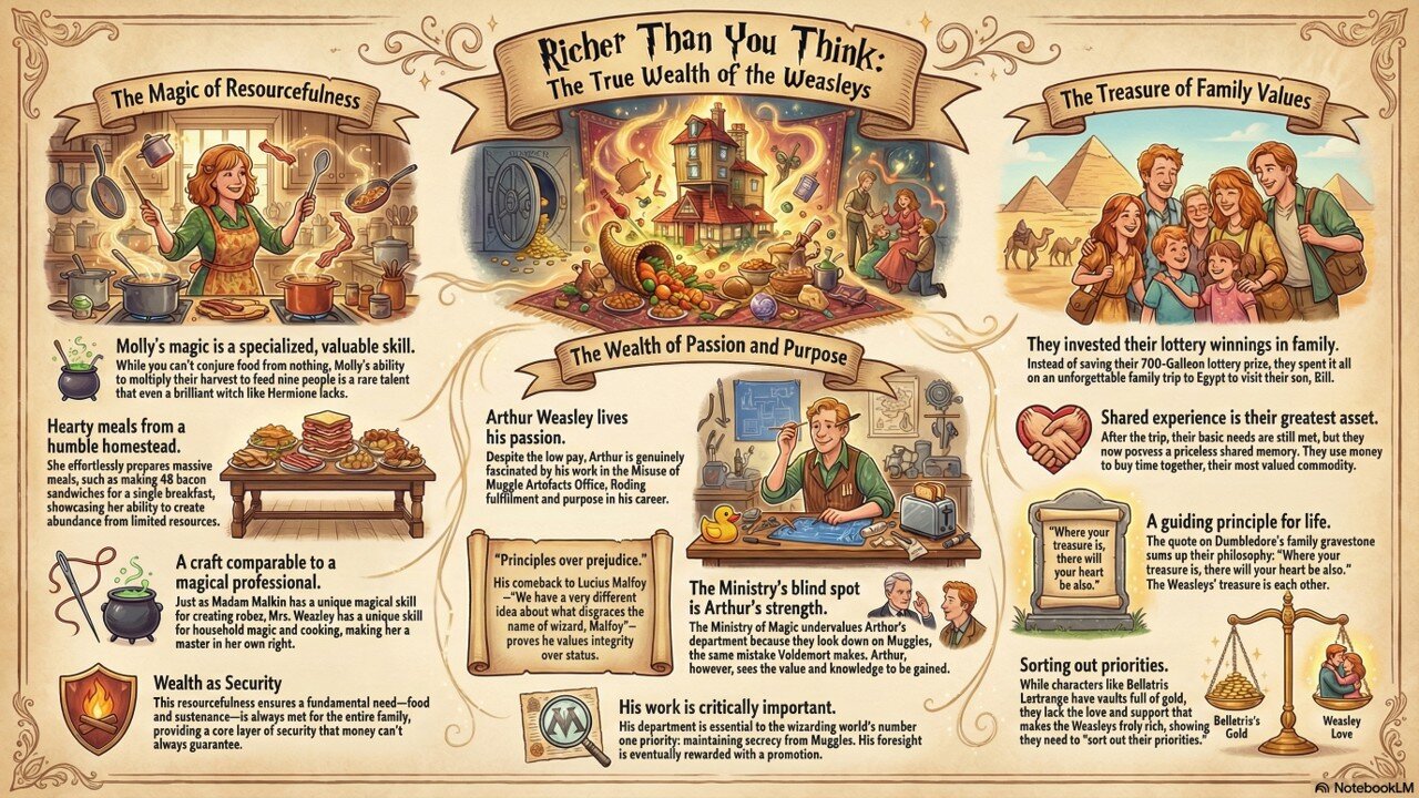 The Weasley Wealth Paradox