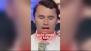 Charlie Kirk: Alex Jones is Not Crazy, He's Early - 12/17/23
