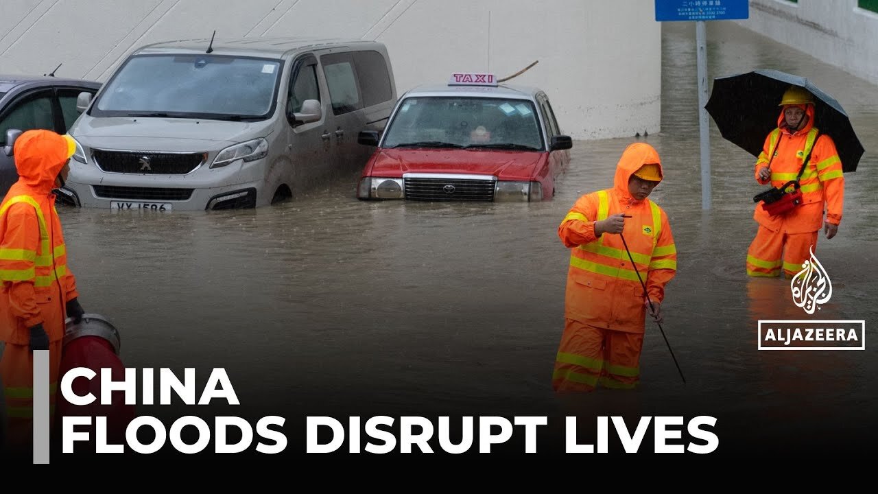 China floods: Record-breaking rain causes destruction in Guangdong