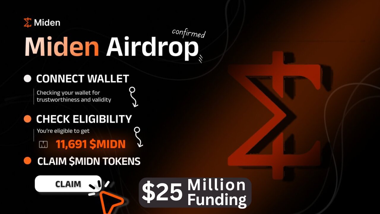 👻 Miden Airdrop Full Guide Free to Join with Raised $25 Million || by Perfect Player