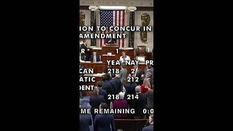 Trump Tax Bill Passes US House 218-214