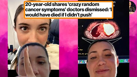 If She Didn't Raise a Fuss With SEVERAL Doctors, She Would Have DIED of a Rare Cancer!