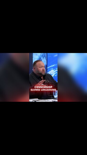 Globalists Censored Alex Jones To Slow Great Awakening - 4/3/21
