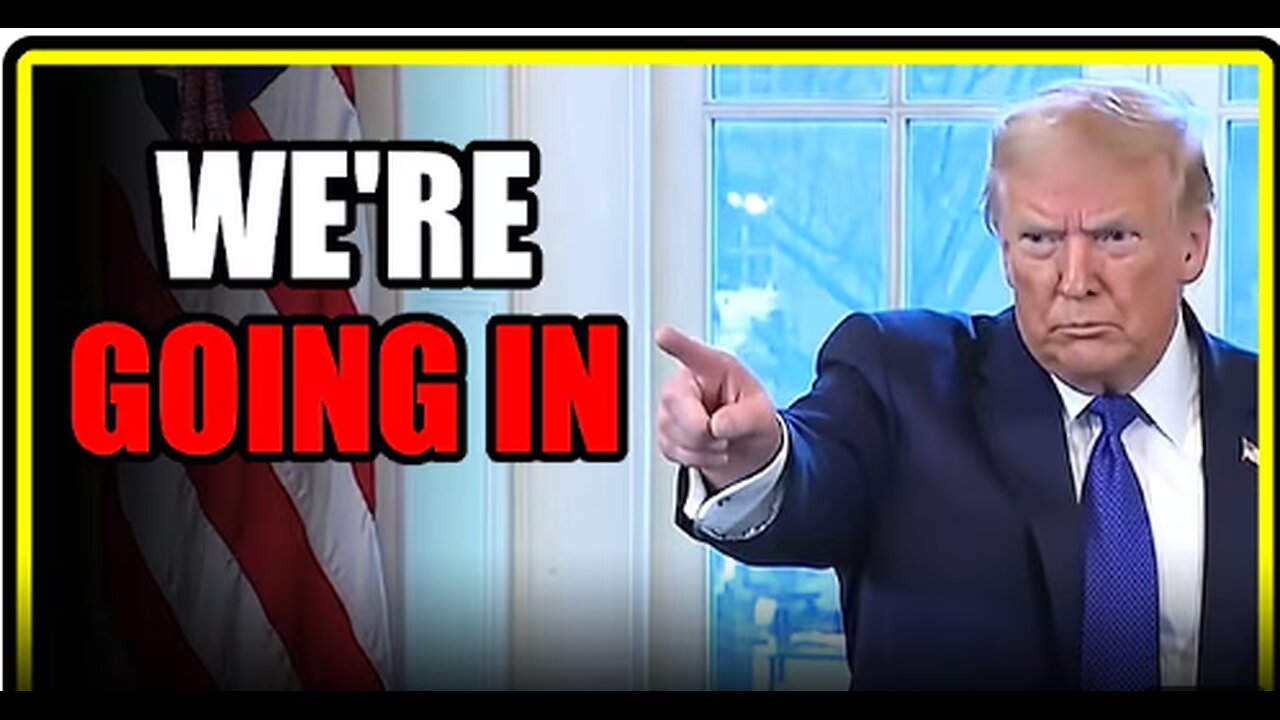 🔴Trump just GAVE the ORDER.🔴