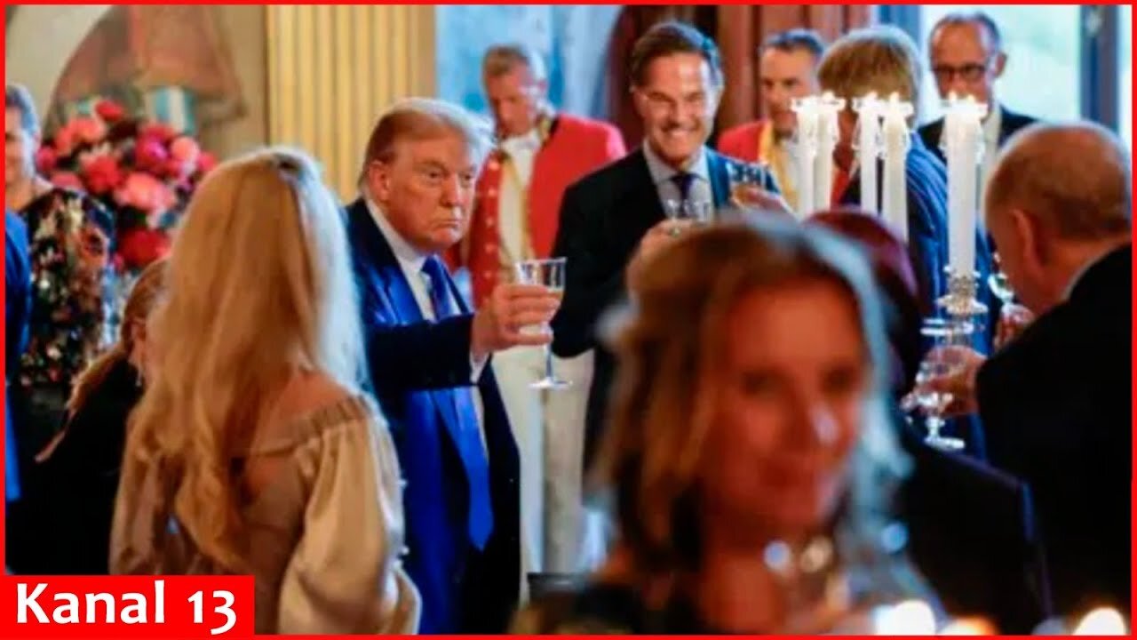 Netherlands king extends special welcome to Trump in speech to NATO leaders