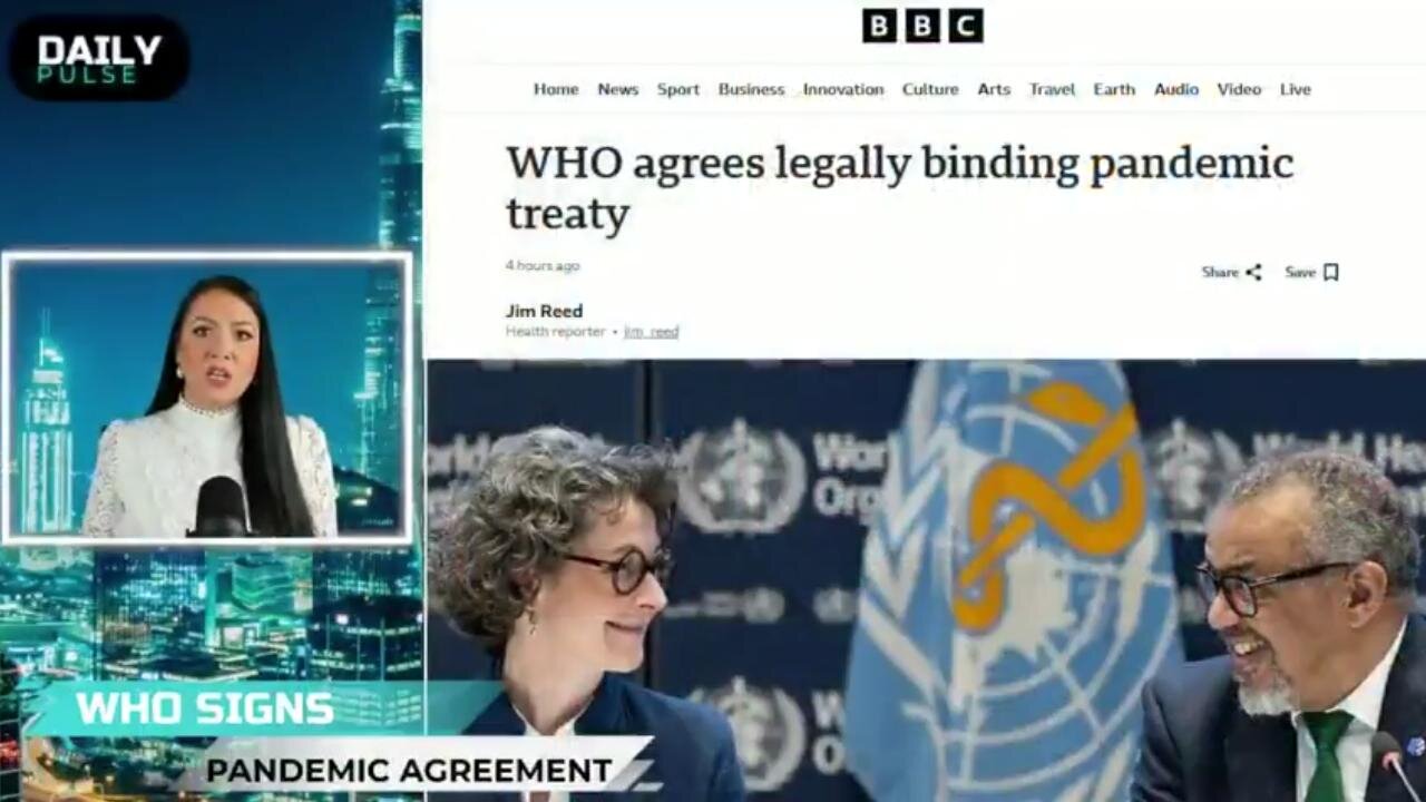 🚨WARNING!!! The W.H.O. just signed legally binding pandemic treaty. AMERICA LOCKED IN!!!