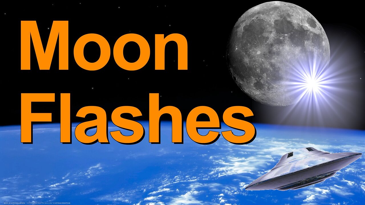 Strange Light Flashes on the Moon | Project Moon Blink