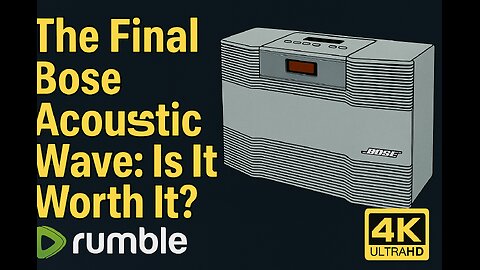 The Final Bose Acoustic Wave: Is It Worth It? 🎵🔊 Unveiling the Classic