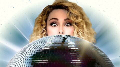 I Made A Disco Ball Cake!