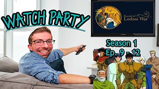 Watch Party - The Record of the Lodoss War Ep. 9-12 (ENG Dub)