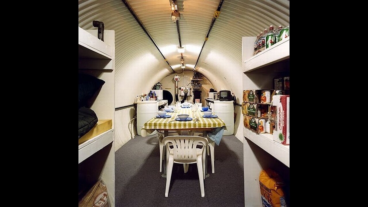 Bomb Shelters are mainly for Child Trafficking & Gold Heists