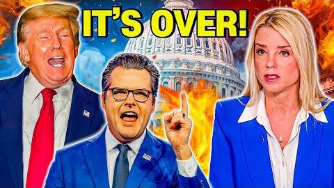 It’s DONE: Matt Gaetz Unloads Devastating Evidence on Pam Bondi!