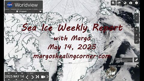 Sea Ice Weekly Report with Margo (May 14, 2025)