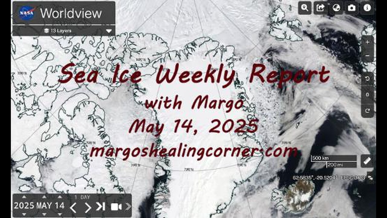 Sea Ice Weekly Report with Margo (May 14, 2025)