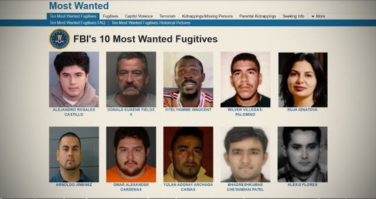 The FBI's 10 Most Wanted Explained