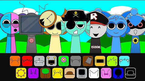 INCREDIBOX SPRUNKI ALL PHASES - NEW CHARACTERS - LIVE - 3 #sprunki1