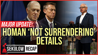MAJOR UPDATE: Homan Press Conference Reveals ‘Not Surrendering’