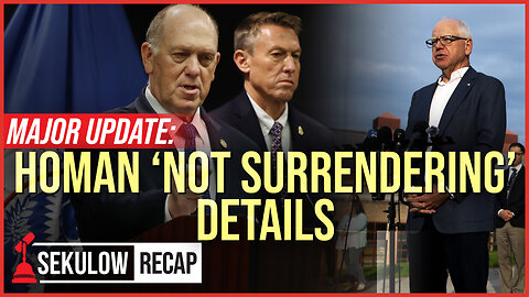 MAJOR UPDATE: Homan Press Conference Reveals ‘Not Surrendering’