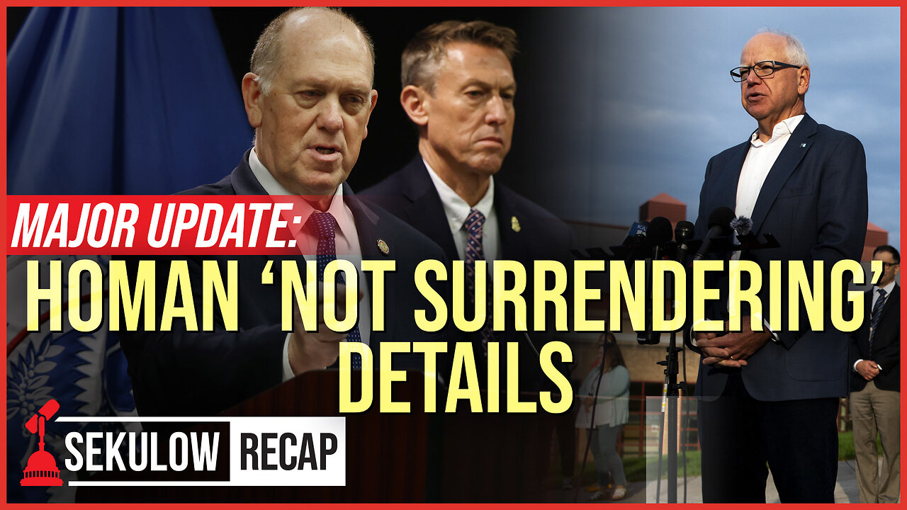 MAJOR UPDATE: Homan Press Conference Reveals ‘Not Surrendering’
