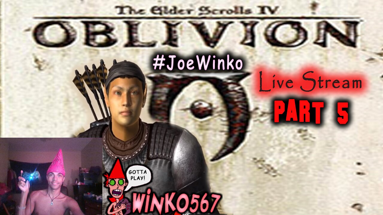 Elder Scrolls IV Oblivion Live Stream Part 05 (Feb 21st 2018) - Joe Winko