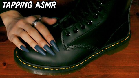 ASMR Tapping Leather Things (no talking, no scratching)