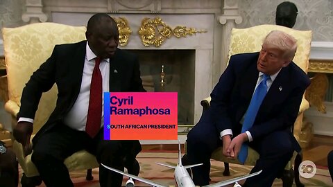 trump hosts South African President Cyril Ramaphosa