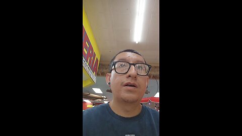 at the grocery store