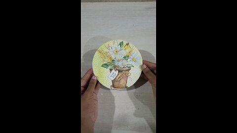 Simple decoupage art