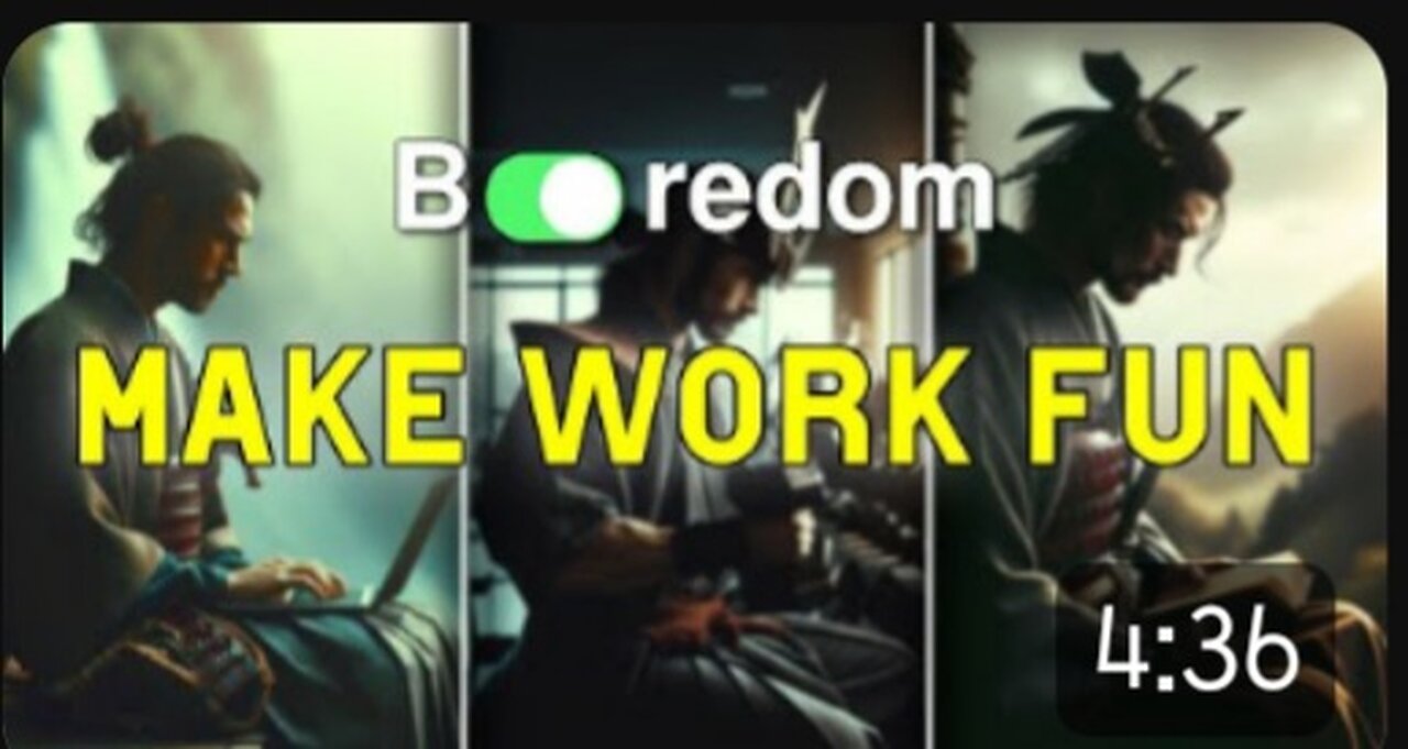 Outwork by everyone being bored