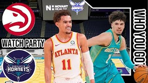 Atlanta Hawks vs Charlotte Hornets | Live Play by Play | Watch Party Stream | NBA 3-18-25 🏀🔥