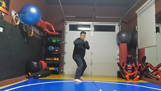 WTD Rear Hook Kick to Front Heel Kick sequential