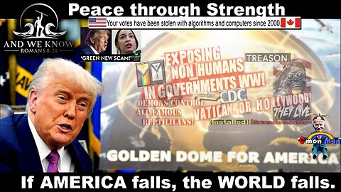 5.21.25: Golden DOME over AMERICA, The World FALLS if AMERICA FALLS, RFK Jr/Rubio exposing evil