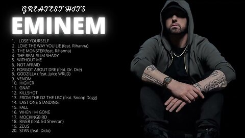 EMINEM GREATEST HITS | MUSIC MIX | BEST PLAYLIST RAP HIP HOP