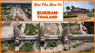 Wat Phu Man Fah - Bigger Than Angkor Wat - Sihanakhon Temple Complex Buriram Thailand 2025