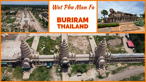 Wat Phu Man Fah - Bigger Than Angkor Wat - Sihanakhon Temple Complex Buriram Thailand 2025